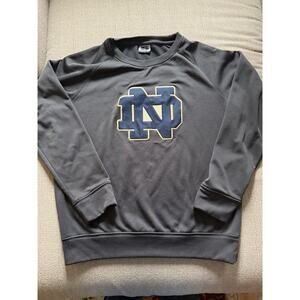 Stadium Athletics Notre DameFighting Irish Big LogoCrewneck Sweatshirt Medium